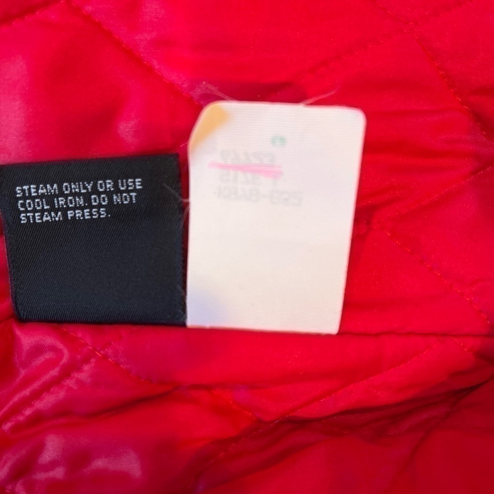 Vintage Pendleton Woolen Mills Jacket Wool Made In USA Red Duffle Large - Picture 10 of 16